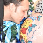 Belly Painting Natale